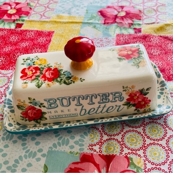The Pioneer Woman butter dish - Picture 5 of 8